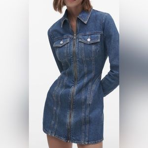 ZARA DENIM TRF DRESS